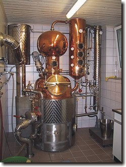 Unsere moderne Brennerei-Anlage