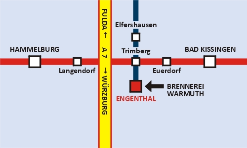 Ihr Weg zu uns nach Engenthal